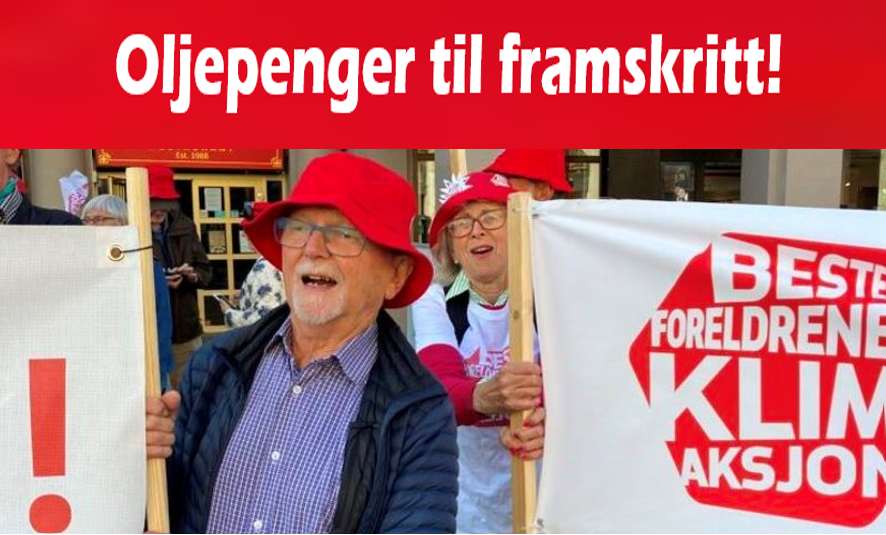 oljepenger til framskritt