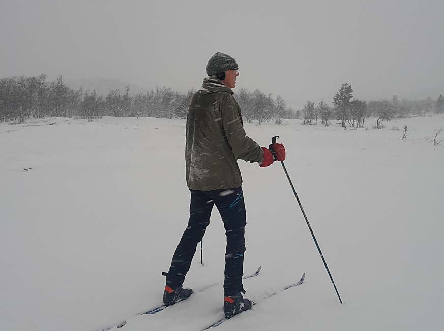 Øyvind W på ski